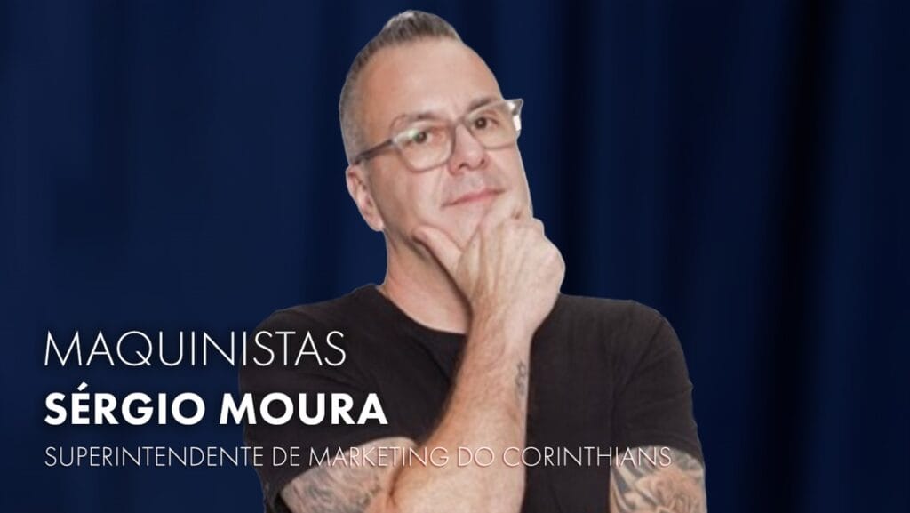 Maquinistas receberá Sérgio Moura, superintendente de marketing do Corinthians, nesta terça-feira (30), às 18h