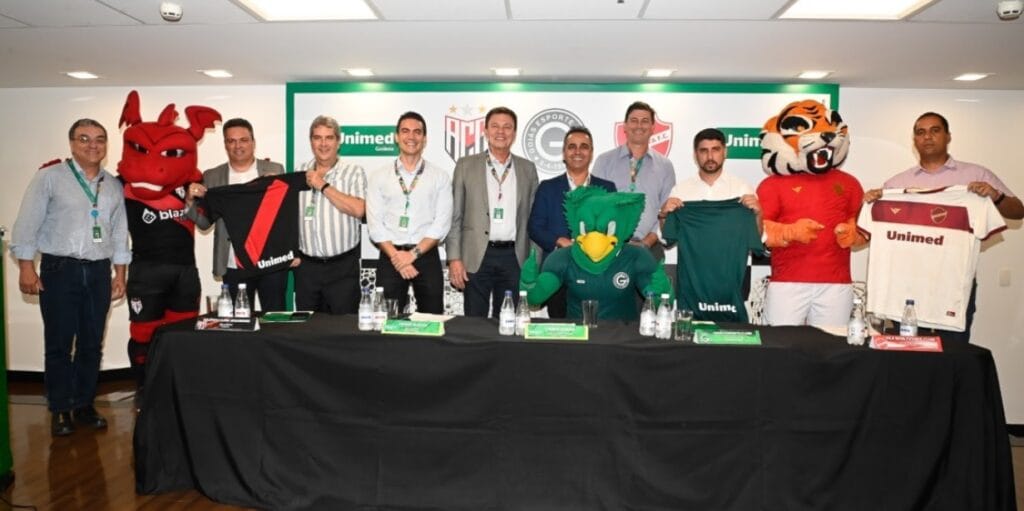 Parceira desde 2017, Unimed renova patrocínio a Atlético-GO, Goiás e Vila Nova