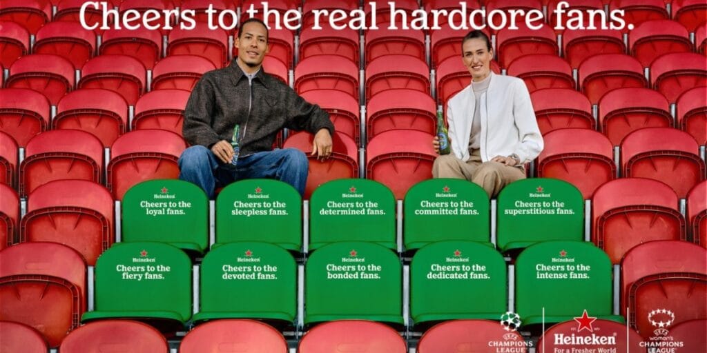 Heineken anuncia Virgil van Dijk como novo embaixador e campanha para “subverter as expectativas”