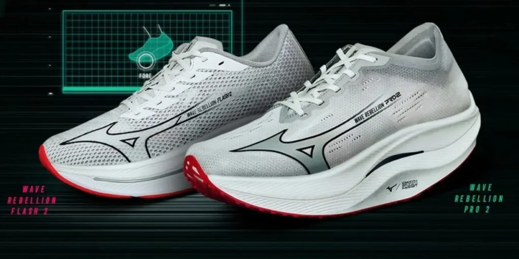 Mizuno une biomecânica e tecnologia nos supertênis Wave Rebellion