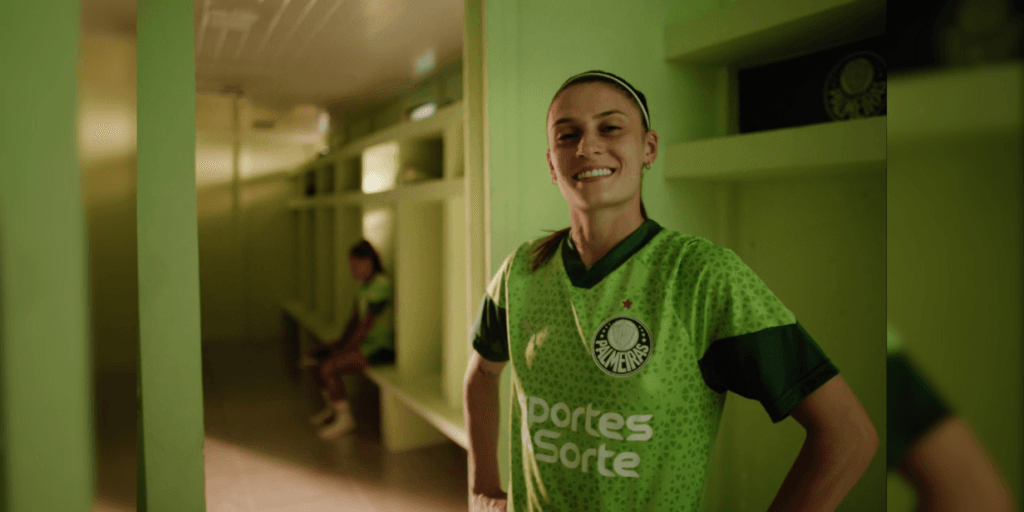 Palmeiras e Esportes da Sorte lançam campanha em apoio ao futebol feminino