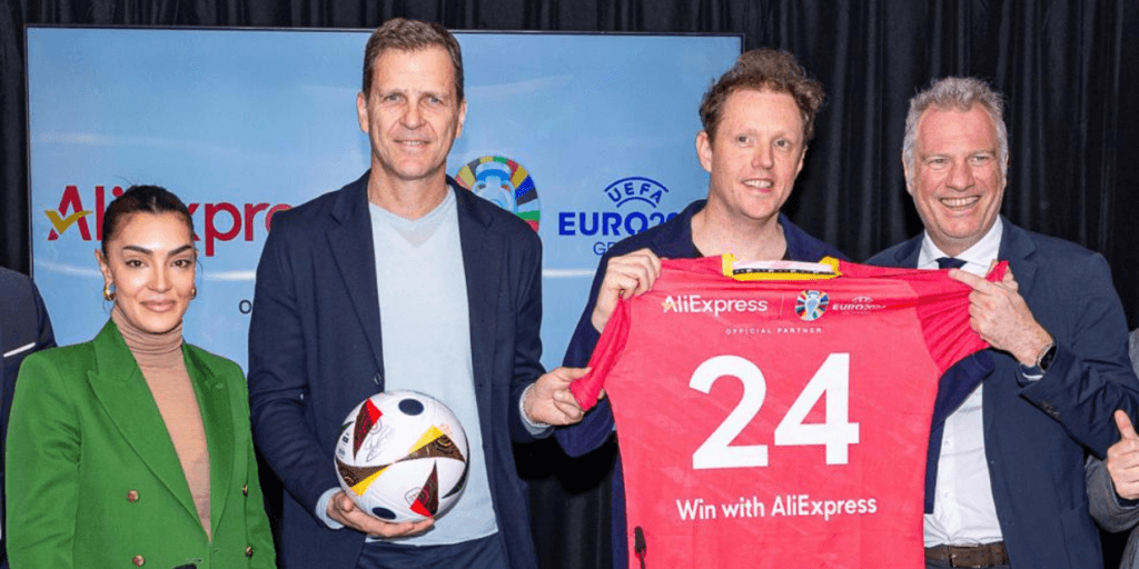 Uefa fecha parceria com AliExpress para a Euro 2024