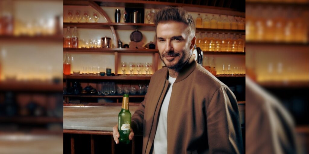 Stella Artois anuncia David Beckham como embaixador da nova cerveja Stella Pure Gold no Brasil