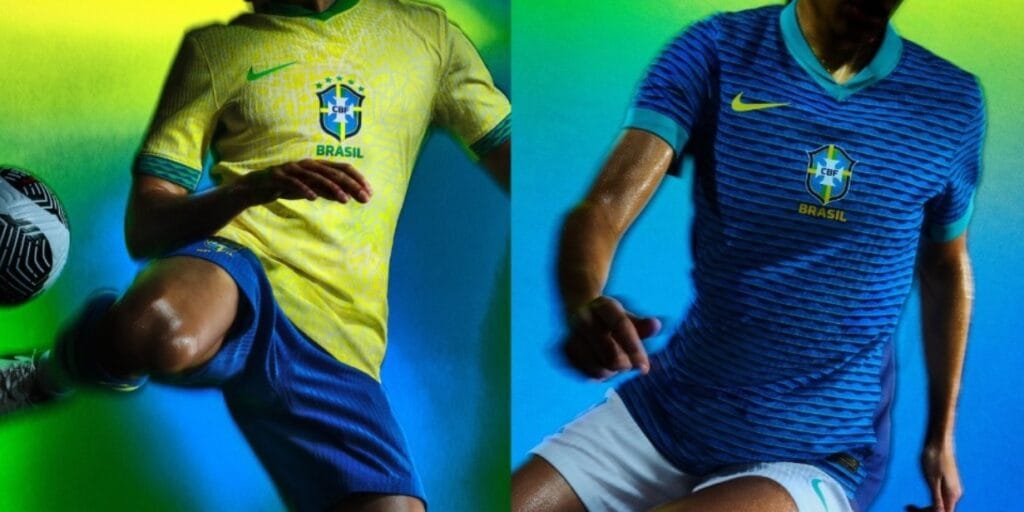 Nike “ignora” Brasil e revela camisas da seleção para 2024
