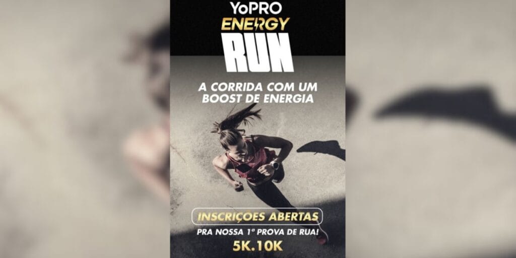 YoPro, da Danone, faz maior investimento no running e terá primeira prova proprietária