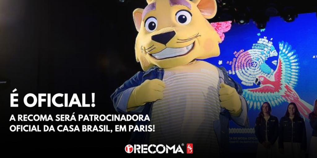 Recoma fecha com COB e será patrocinadora oficial da Casa Brasil em Paris 2024