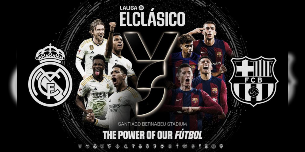 LaLiga programa ativações pelo mundo para promover clássico Real Madrid x Barcelona
