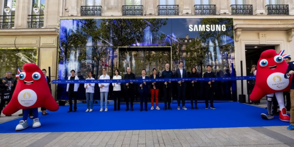 Samsung inicia campanha olímpica e paralímpica na contagem regressiva para os Jogos de Paris 2024
