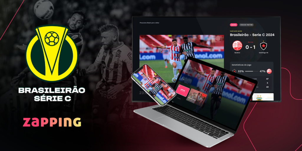 Zapping fecha acordo para transmitir Série C do Campeonato Brasileiro em 2024