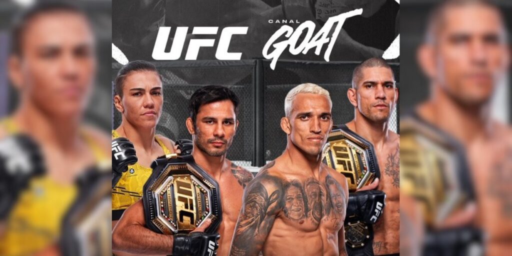 Sem os cards principais, Goat fecha acordo para exibir parte da programação dos eventos do UFC