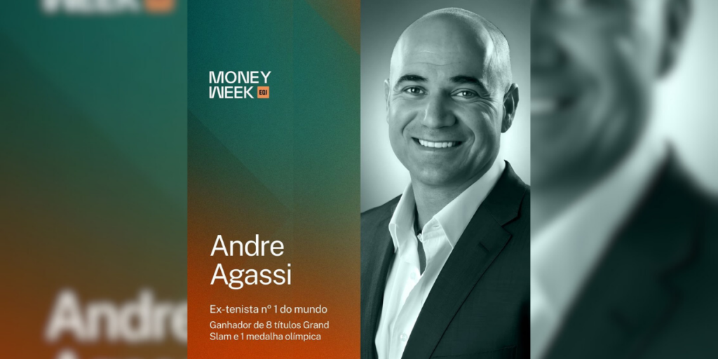 Ex-tenista número 1 do mundo, Andre Agassi participa de evento para investidores em SC
