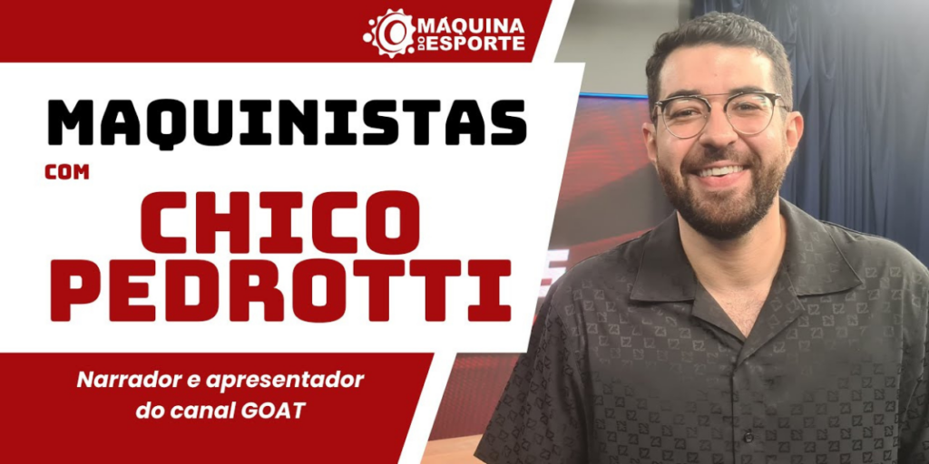 Maquinistas: Jovem prefere entretenimento à informação no futebol, diz Chico Pedrotti