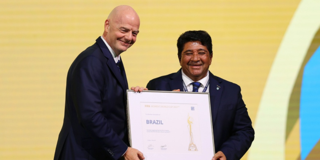 Brasil será sede da Copa Feminina, e CBF vê evento como oportunidade para desenvolver a modalidade no país