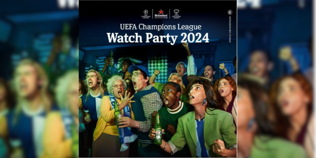 Heineken promoverá evento para fãs assistirem às finais masculina e feminina da Champions League