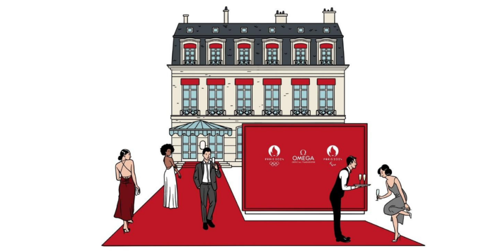 Patrocinadora do COI, Omega apresenta Omega House Paris para os Jogos Olímpicos de 2024