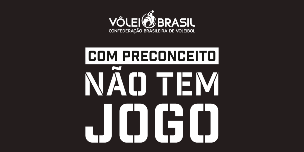 CBV lança campanha contra preconceito em jogos do Brasil na Liga das Nações