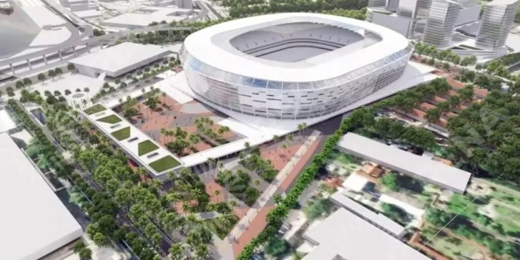 Estádio do Flamengo elevará ainda mais o patamar do clube