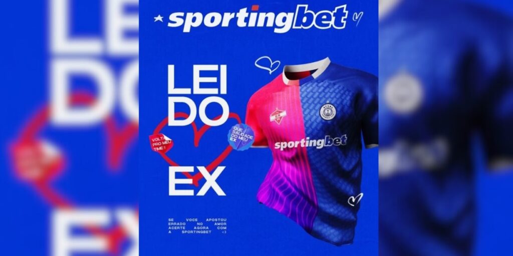 Sportingbet usará “Lei do Ex” para promover ação do Dia dos Namorados no Brasileirão
