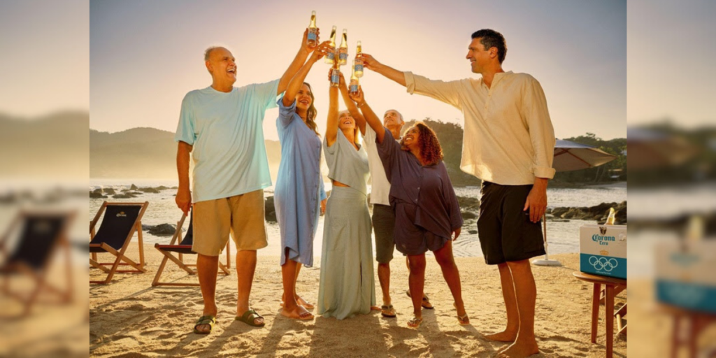 Corona Cero faz homenagem a brasileiros que não ganharam ouro olímpico em nova campanha