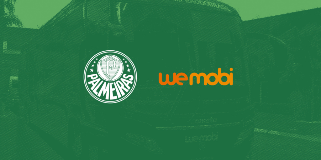 Palmeiras renova parceria de logística e transporte terrestre com Wemobi por três anos