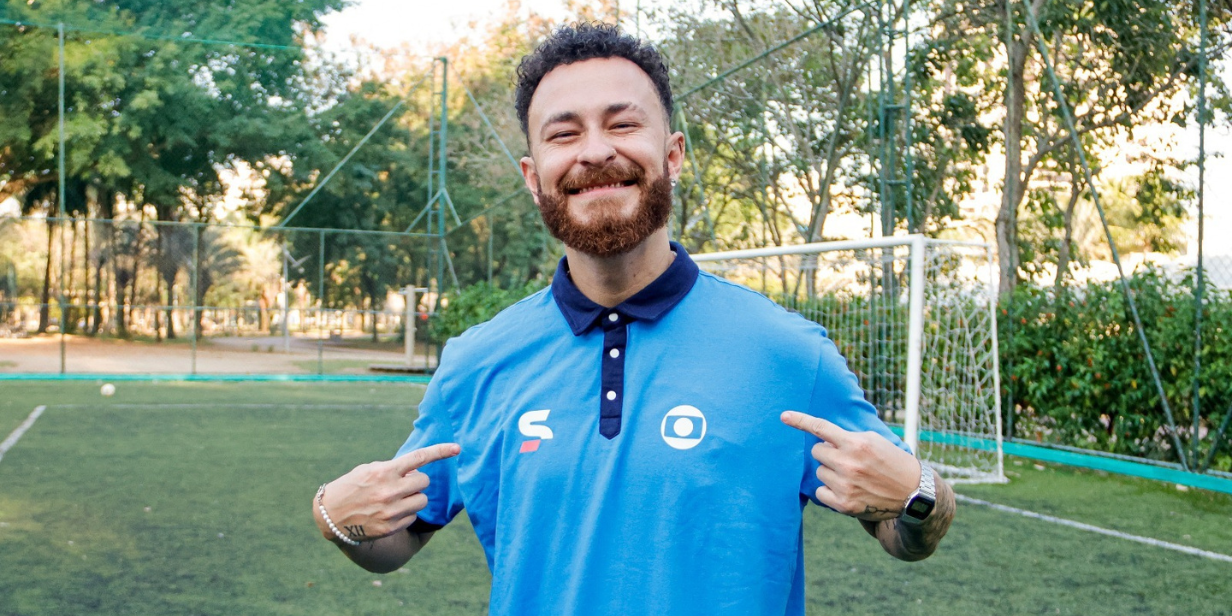 Fred Bruno é o novo contratado do Sportv - Wallace Teixeira/Globo
