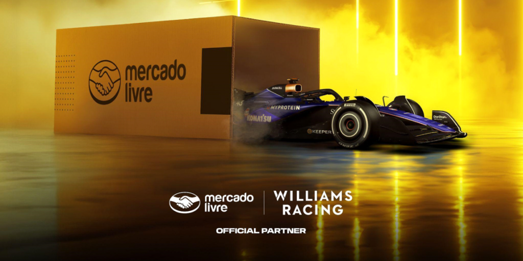 Mercado Livre entra na Fórmula 1 ao fechar parceria com Williams e Franco Colapinto