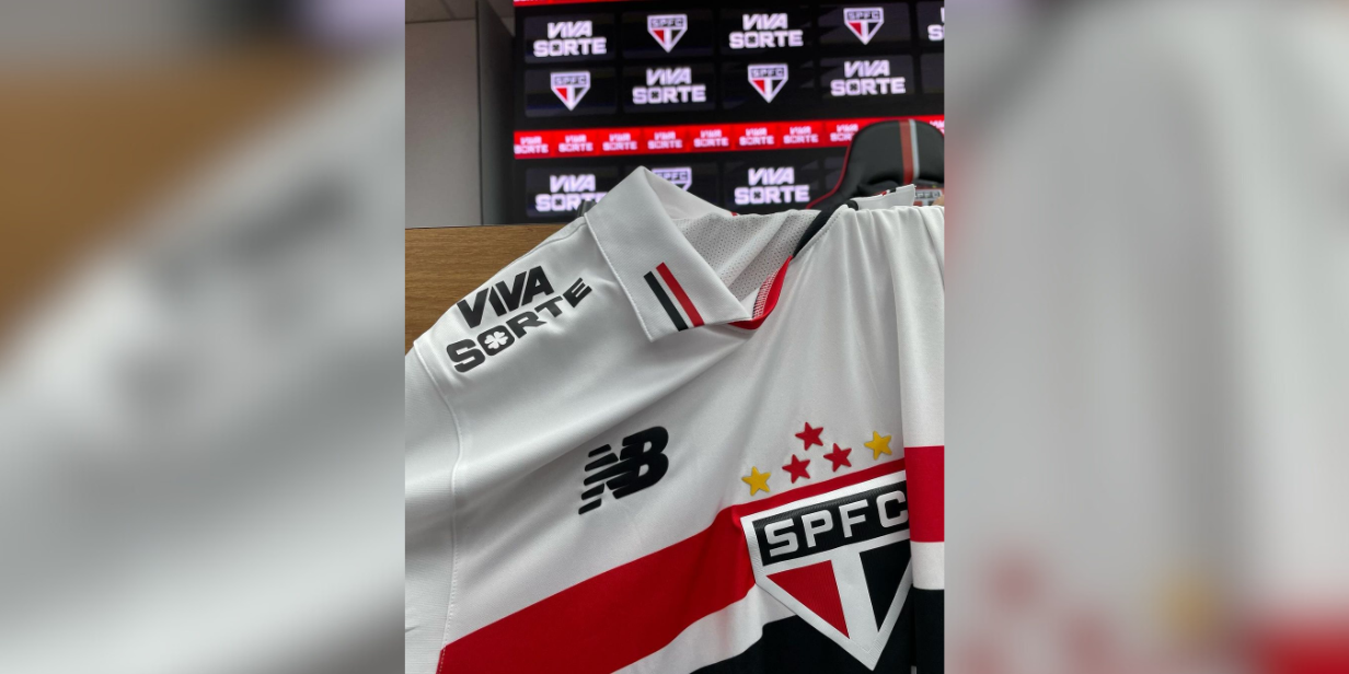 Viva Sorte é nova patrocinadora de camisa do São Paulo - Reproduçãoi/Instagram @saopaulofc