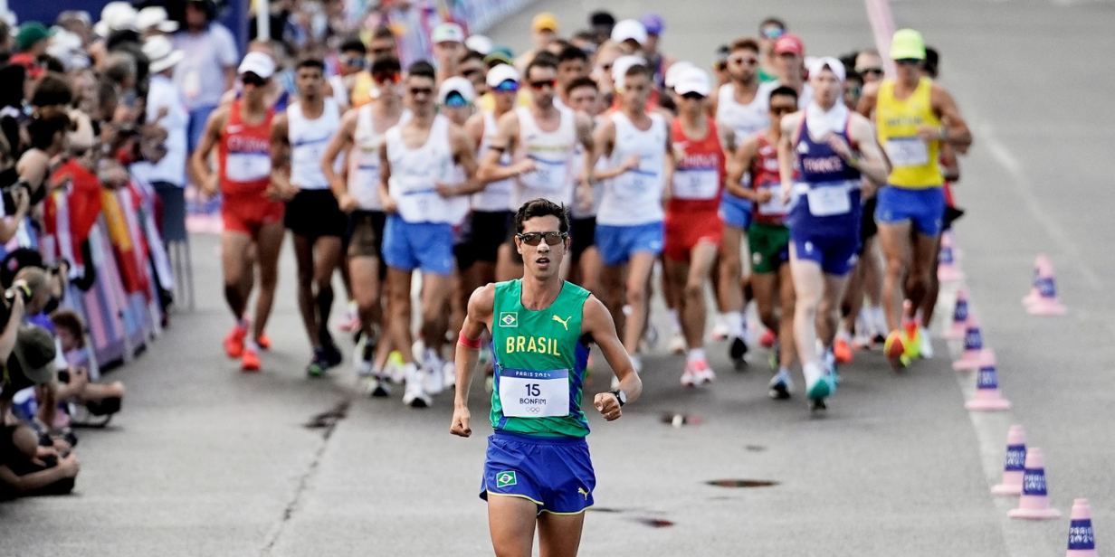 Caio Bonfim disputa a marcha de 20 km em Paris 2024 - Alexandre Loureiro/COB