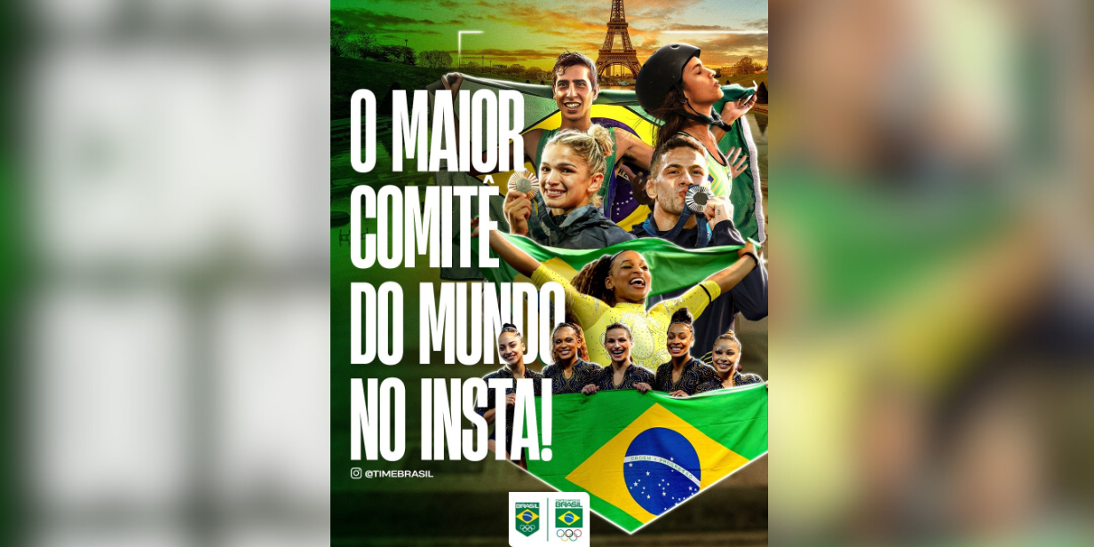 COB celebrou a liderança no Instagram entre os comitês olímpicos nacionais - Divulgação