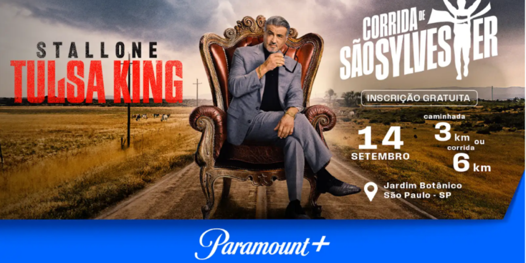 Paramount+ fará Corrida de São Sylvester para promover nova temporada de Tulsa King