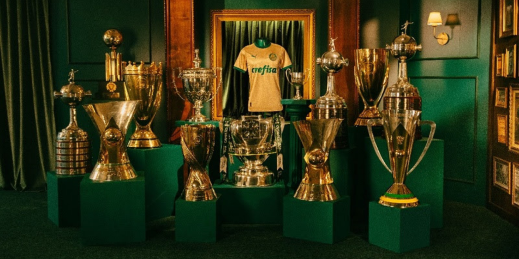 Palmeiras e Puma lançam 3º uniforme da temporada para comemorar 110 anos do clube