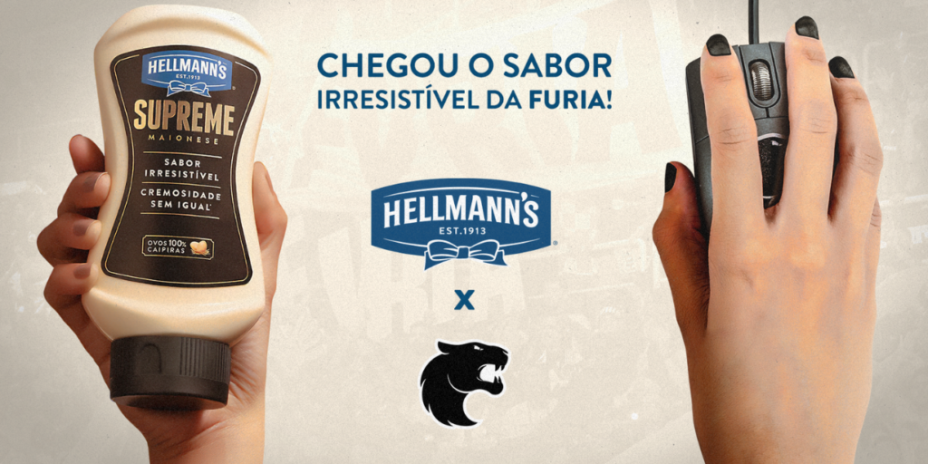 Hellmann’s amplia investimento nos e-Sports e outras modalidades para rejuvenescer base consumidora