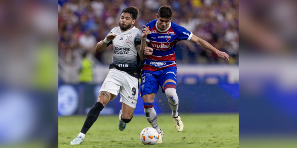 Vitória do Corinthians sobre o Fortaleza na Copa Sul-Americana gera boa audiência ao SBT em SP