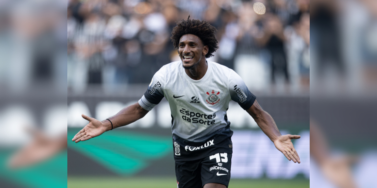 Imagem Nº 228738 - Foto Rodrigo CocaAgência Corinthians Imagens da partida entre Corinthians e Flamengo, neste domingo (1º092024), na Neo Química Arena, pela 25ª rodada do Campeonato Brasileiro 2024. Na foto Talles Magno