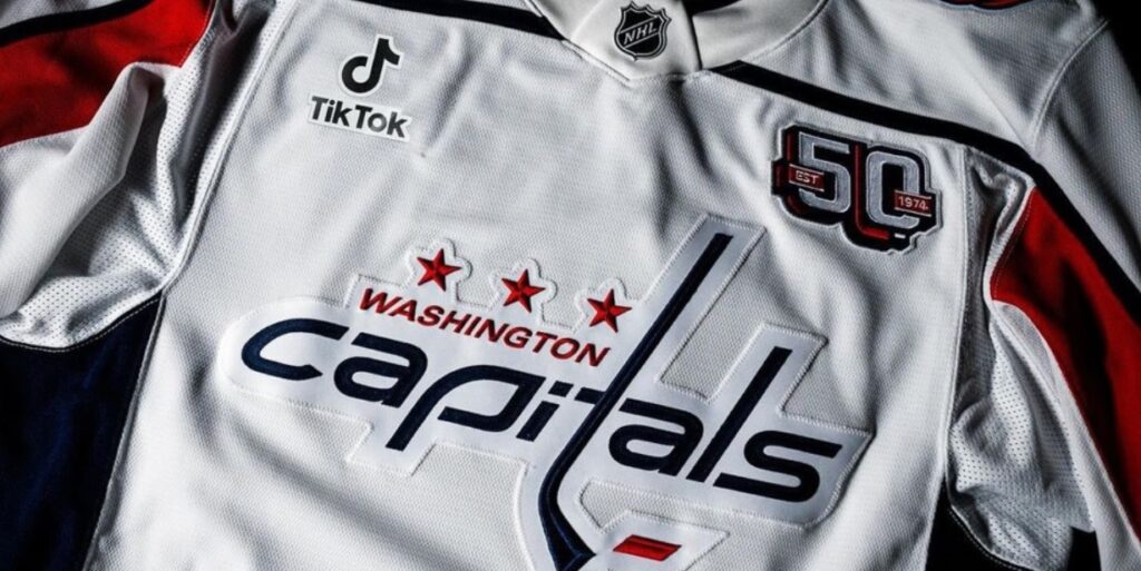 TikTok fecha acordo com Washington Capitals, da NHL, e “desafia” possível proibição nos EUA