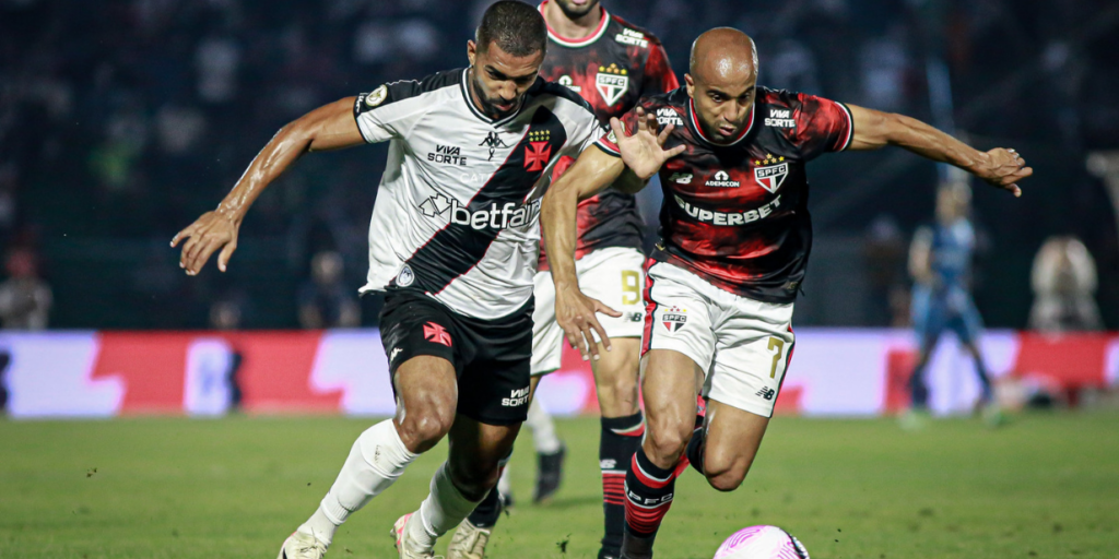 Globo alcança 21 pontos de audiência no RJ com partida entre São Paulo e Vasco pelo Brasileirão