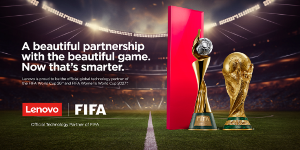 Fifa fecha com Lenovo como parceira de tecnologia para as Copas do Mundo de 2026 e 2027