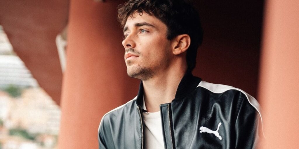 Charles Leclerc, da Ferrari, é o novo embaixador global da Puma