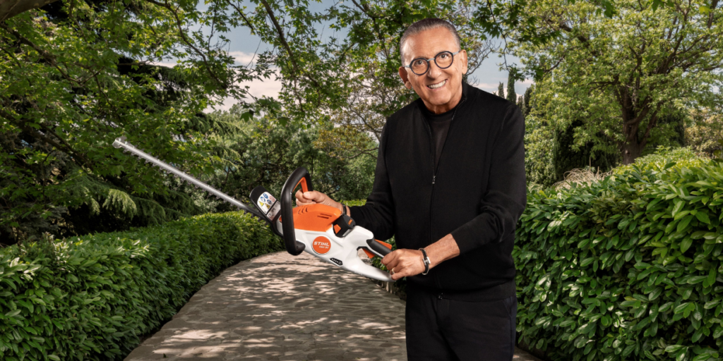 Galvão Bueno estrela campanha “Show de Jardinagem”, da Stihl