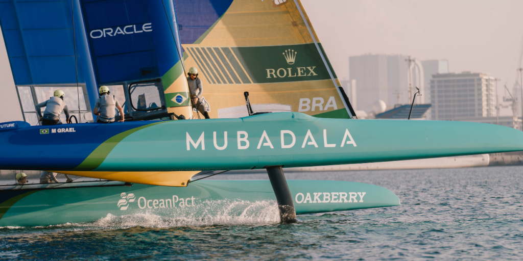 Oakberry estreia na vela ao fechar patrocínio à equipe brasileira do SailGP
