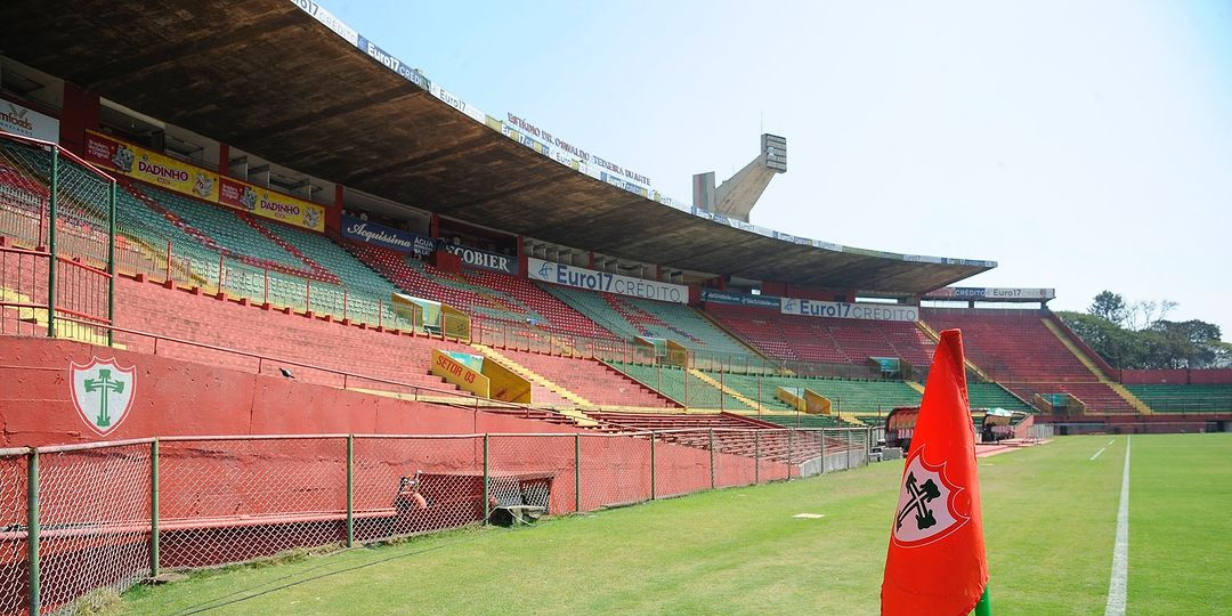Vista do Canindé, estádio da Portuguesa, em São Paulo - Reprodução/Instagram @portuguesaoficial