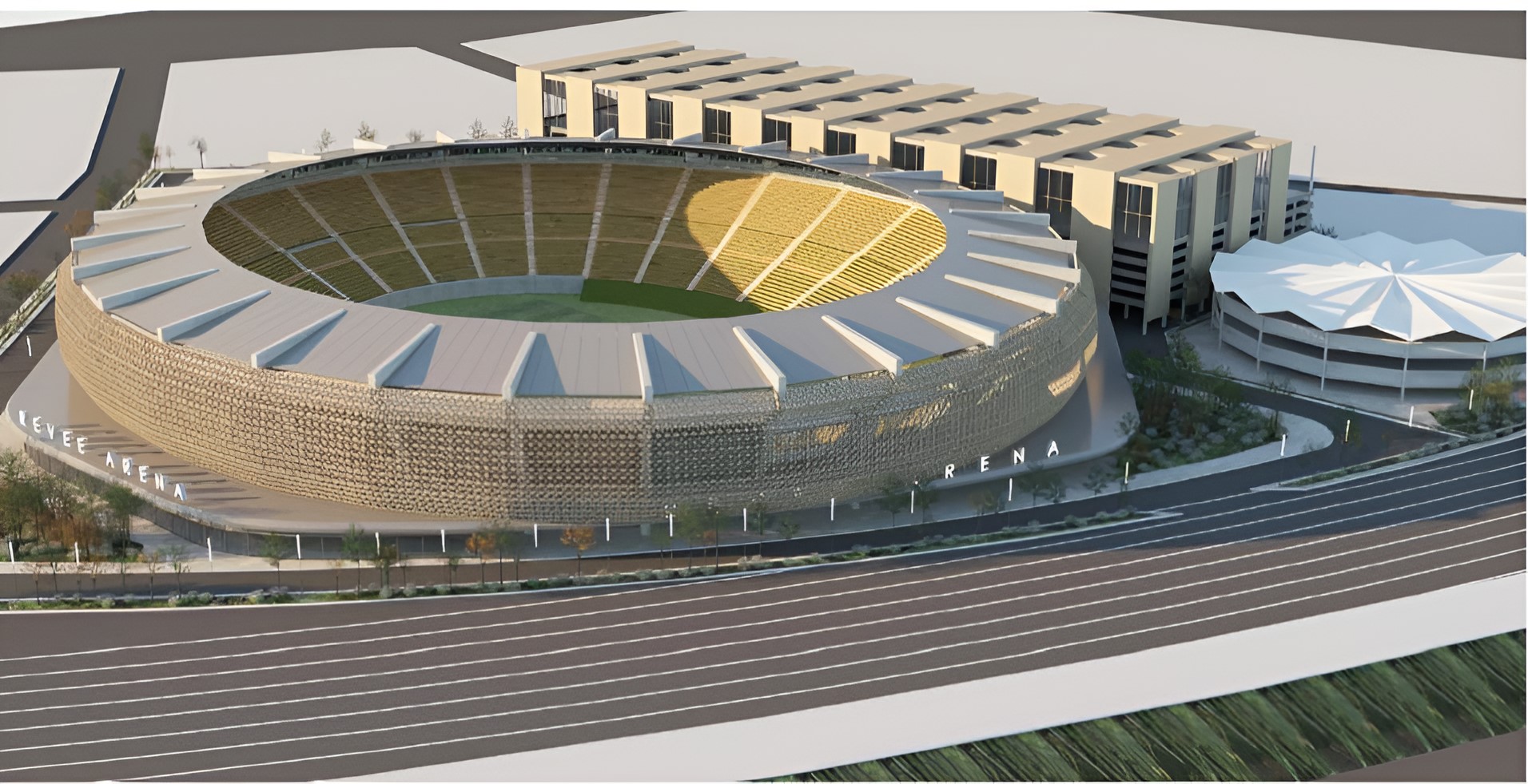 Projeto de remodelação do Canindé, que tem previsão de 3 anos de obras - Divulgação