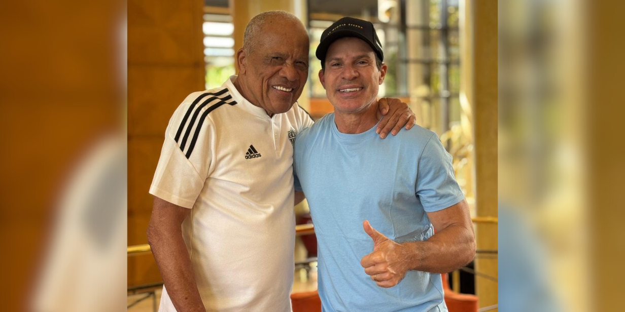 Dadá Maravilha e Túlio Maravilha irão ver a final da Libertadores em ação da Absolut Sport - Divulgação