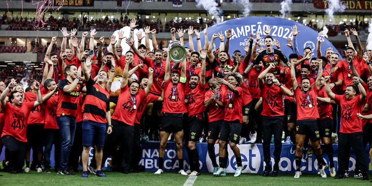 Sport Recifre conquistou o Campeonato Pernambucano em 2024 - Paulo Paiva /Sport Recife