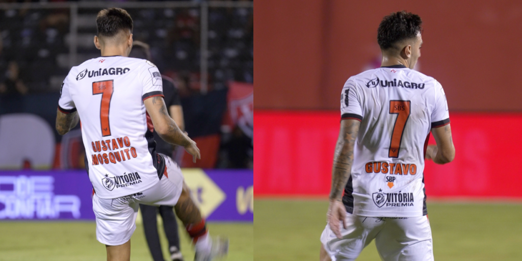 No combate à dengue, SBP elimina até mosquito do atacante Gustavo, do Vitória, em duelo do Brasileirão