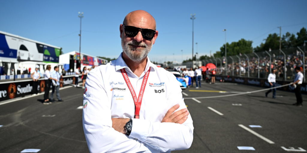 Jeff Dodds, CEO da Fórmula E, durante o ePrix de São Paulo - Divulgação