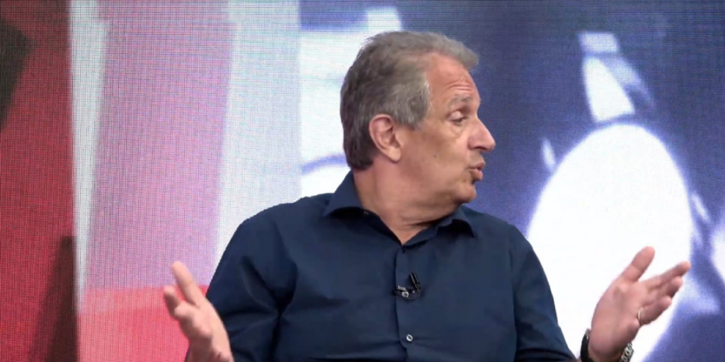 Luiz Eduardo Baptista, candidato a presidente do Flamengo - Reprodução/YouTube @maquinadoesporte