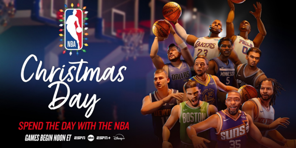 NBA lançou campanha de Natal para 2024 - Divulgação