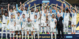 Jogadores do Real Madrid comemoram o título da Copa Intercontinental 2024 - Reprodução/Instagram @realmadrid