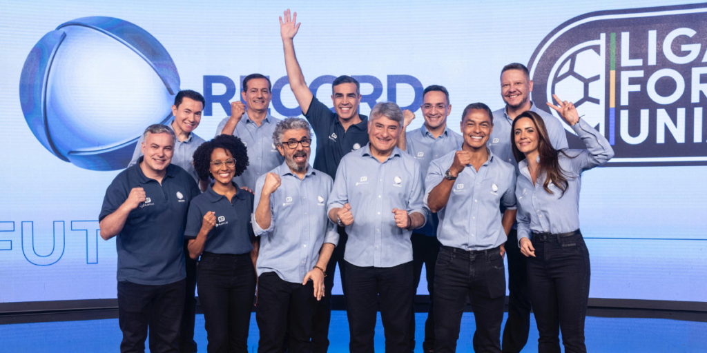 Com Brasileirão e Paulistão, futebol representa maior faturamento da Record em 2025